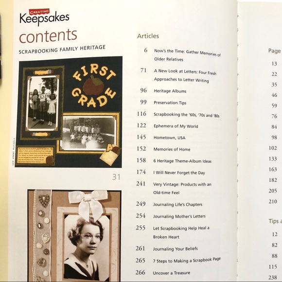 SCRAPBOOKING FAMILY HERITAGE BOOK - Picture 2 of 16